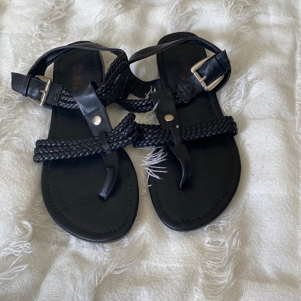 Bongo black sandals